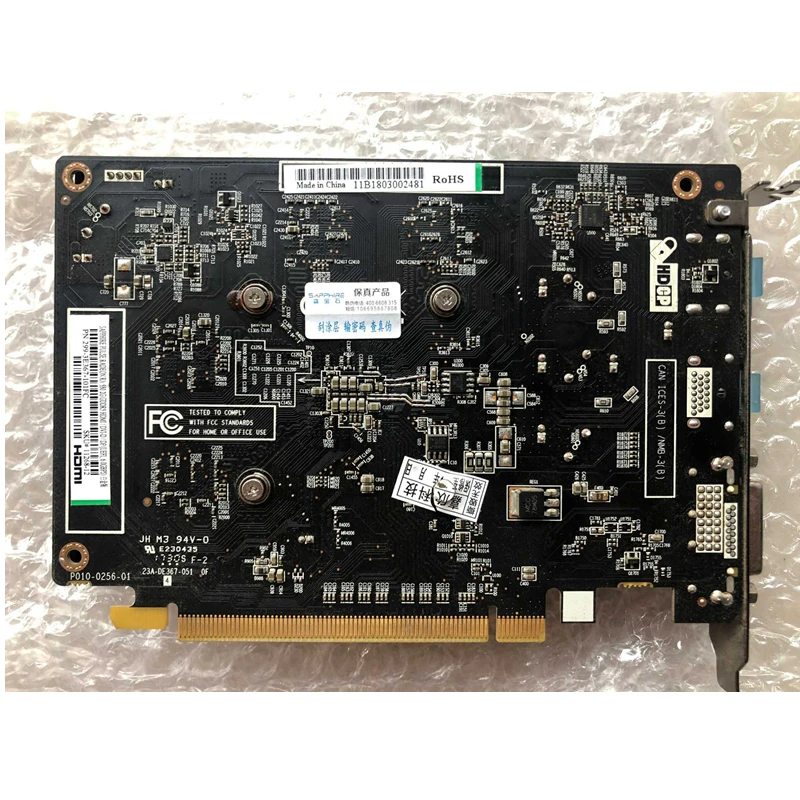 SAPPHIRE RX 550 оригинальная видеокарта 2 Гб, GPU AMD Radeon RX550 2 ГБ GDDR5, видеокарты для настольного компьютера, карты для игр PCI-E X16-4