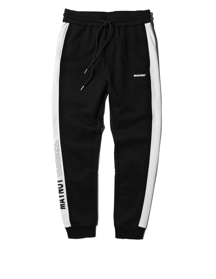 SIMWOOD повседневные спортивные штаны мужские 2019 зимние брюки для бега мужские сплайсированные контрастные цветные брюки модные хип-хоп