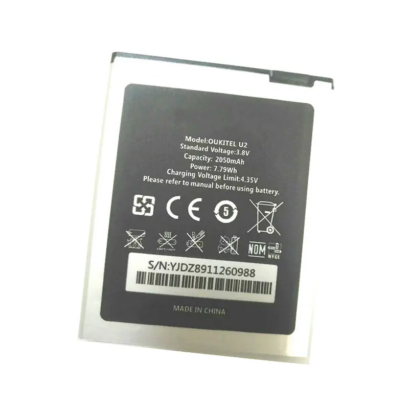 Westrock Hiigh Качество 2050mAh U2 батарея для сотового телефона OUKITEL | Мобильные телефоны и