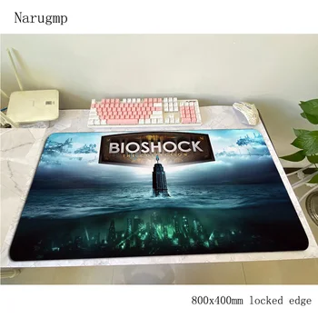 

bioshock mouse pad 800x400x4mm mats anime Computer mouse mat gaming accessories New arrival mousepad keyboard games pc gamer