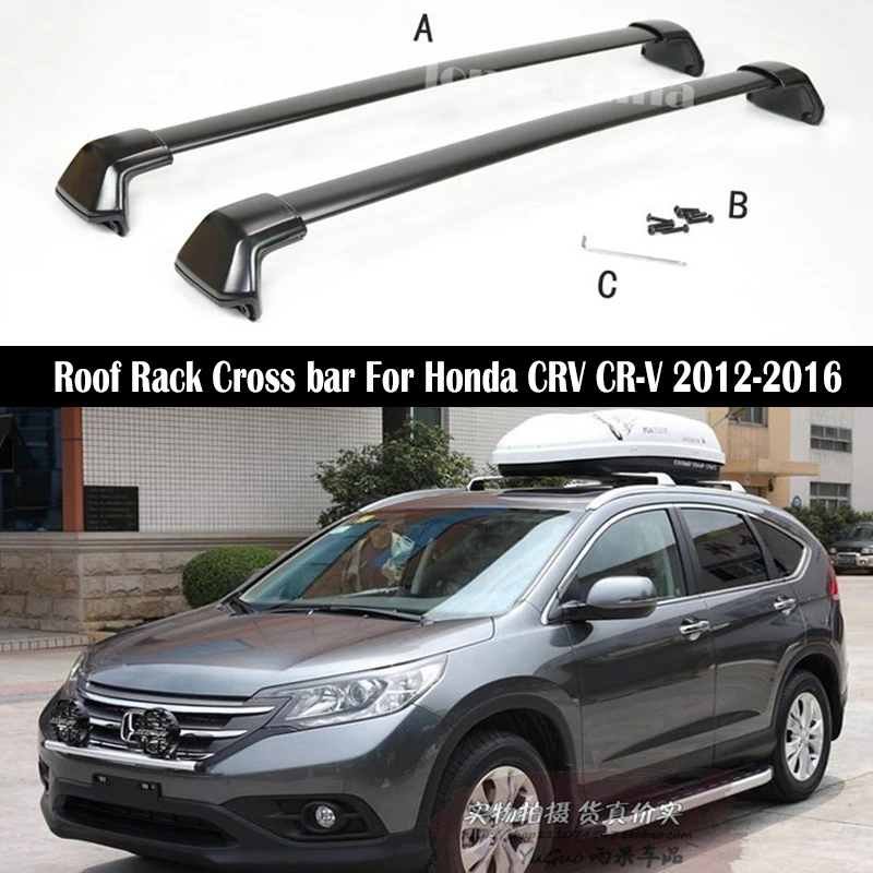 Portaequipajes de de aluminio para CRV CR V, de rieles, barra transversal superior, cajas de rieles, 2012 2016|Cajas y cestas de techo| - AliExpress
