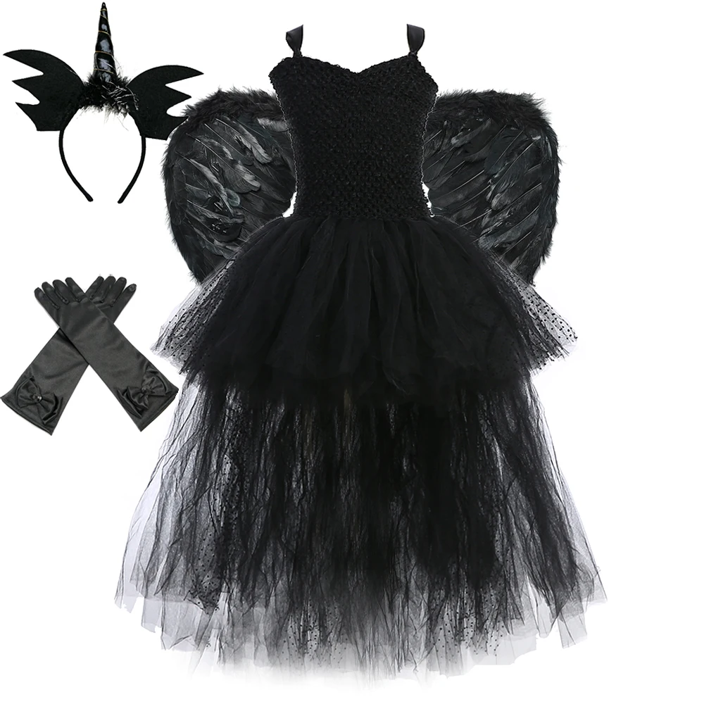 Black Angel Costume Ideas Costume Halloween Angelo Black Angel - Main Image