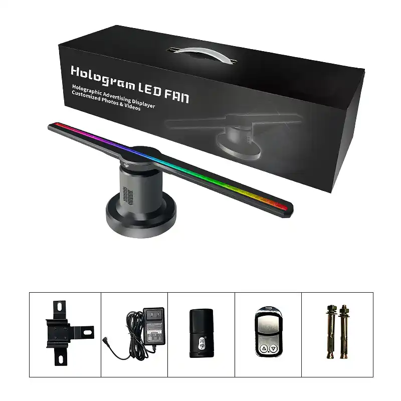 384 Led 高解像度 3d ホログラム広告機 Hd Wifi 携帯アプリ 3d ファンクリエイティブ壁掛けホログラフィックプロジェクション Novelty Lighting Aliexpress