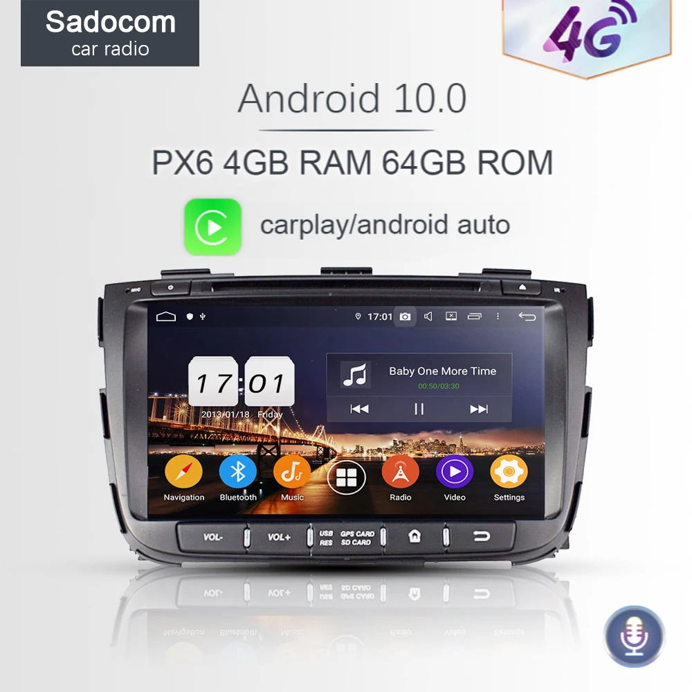 720P PX6 8 &quotIPS DSP 2 din Android 10 0 Core 4 Гб ОЗУ 64 автомобильное радио 5 GPS автомобильный DVD