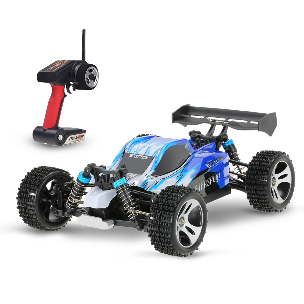 

Original A959 Upgraded Version 1/18 Scale 2.4G Remote Control 4WD Electric RTR Off-Road RC Car