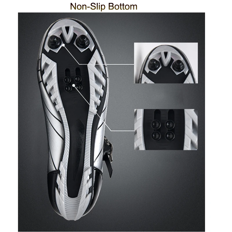 Outdoor Cycling Shoes Unisex Bicycle Shoes for Peloton Bike Self-Locking High Quality Riding Bike Shoes zapatillas ciclismo (1)