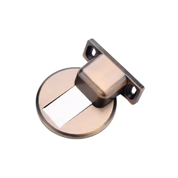 

Magnetic Door Stops 304 Stainless Steel Door Stopper Door Holders Catch Floor Nail-free Doorstop Furniture Hardware