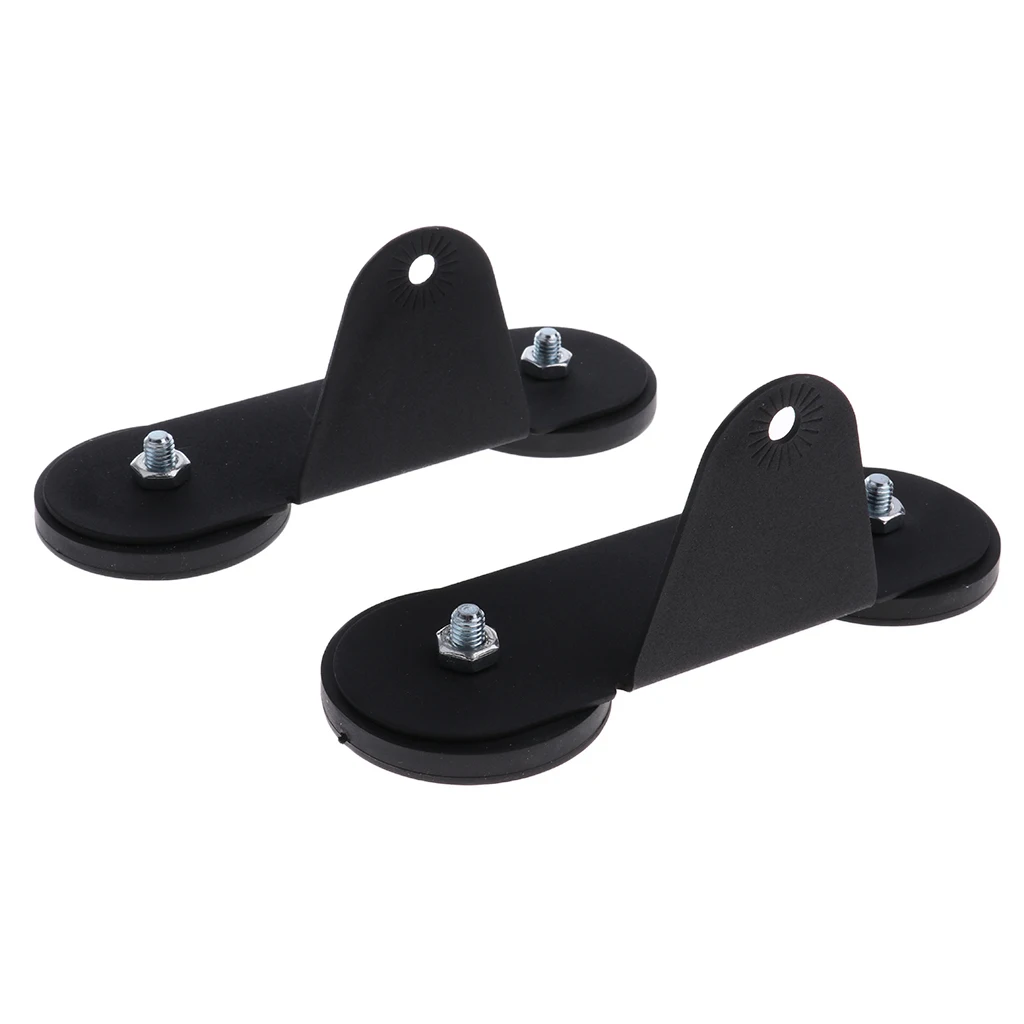 2 Pieces 85mm Car LED Magnetic Bracket Powerful Mount Bracket Car SUV Strong Magnetic Base Holder Roof LED Light Bar 