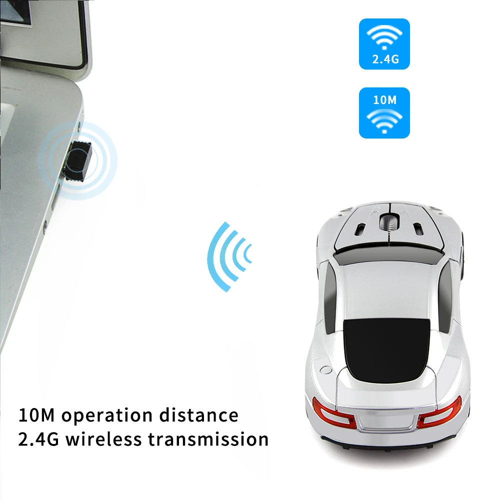 Беспроводная оптическая Usb мышь 2 4 ГГц|car mause|maus for pcmouse 2.4ghz |