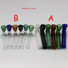 11,5 см стеклянная курительная трубка красочная Нефритовая трубка курительная трубка табачная трубка лучший подарок для отца и мужчины