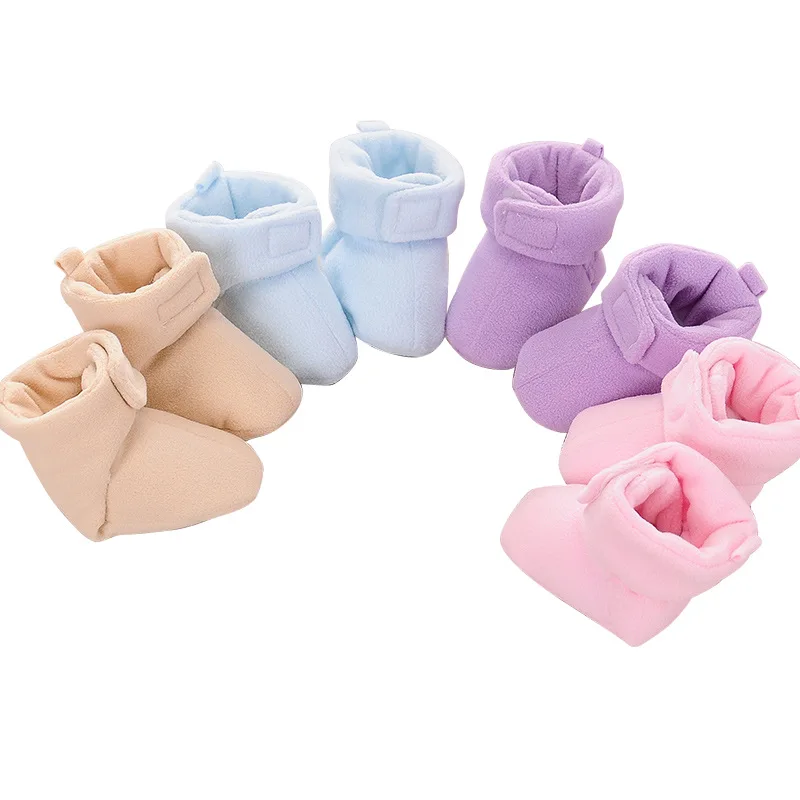 Newborn Winter Warm Boots Infant Toddler Kids Baby Shoes Cotton Baby Booties 0-12M