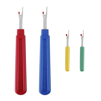 

4pcs Plastic Handle Seam Ripper Stitch Unpicker for Cross Stith Embroidery