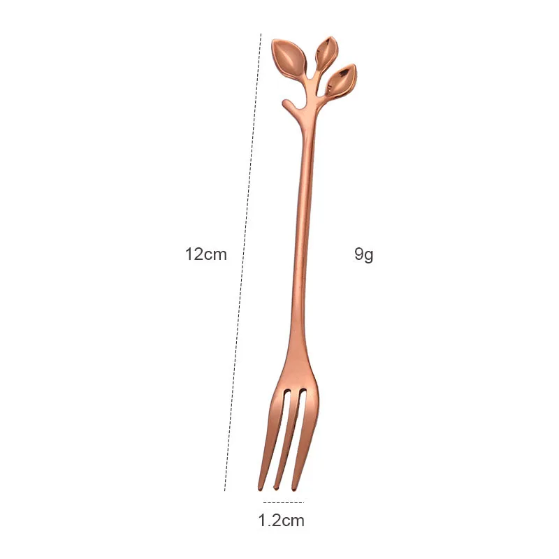 

1xNovelty Sugar Spoon Stainless Steel Fork For Tea Coffee Cutlery Food Tool