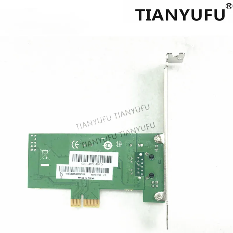 Ноутбук для Lenovo M78 M82 C30 M92P E31 PCIEx1 1000M ASF F Bitland плата интерфейса сети 03T8162