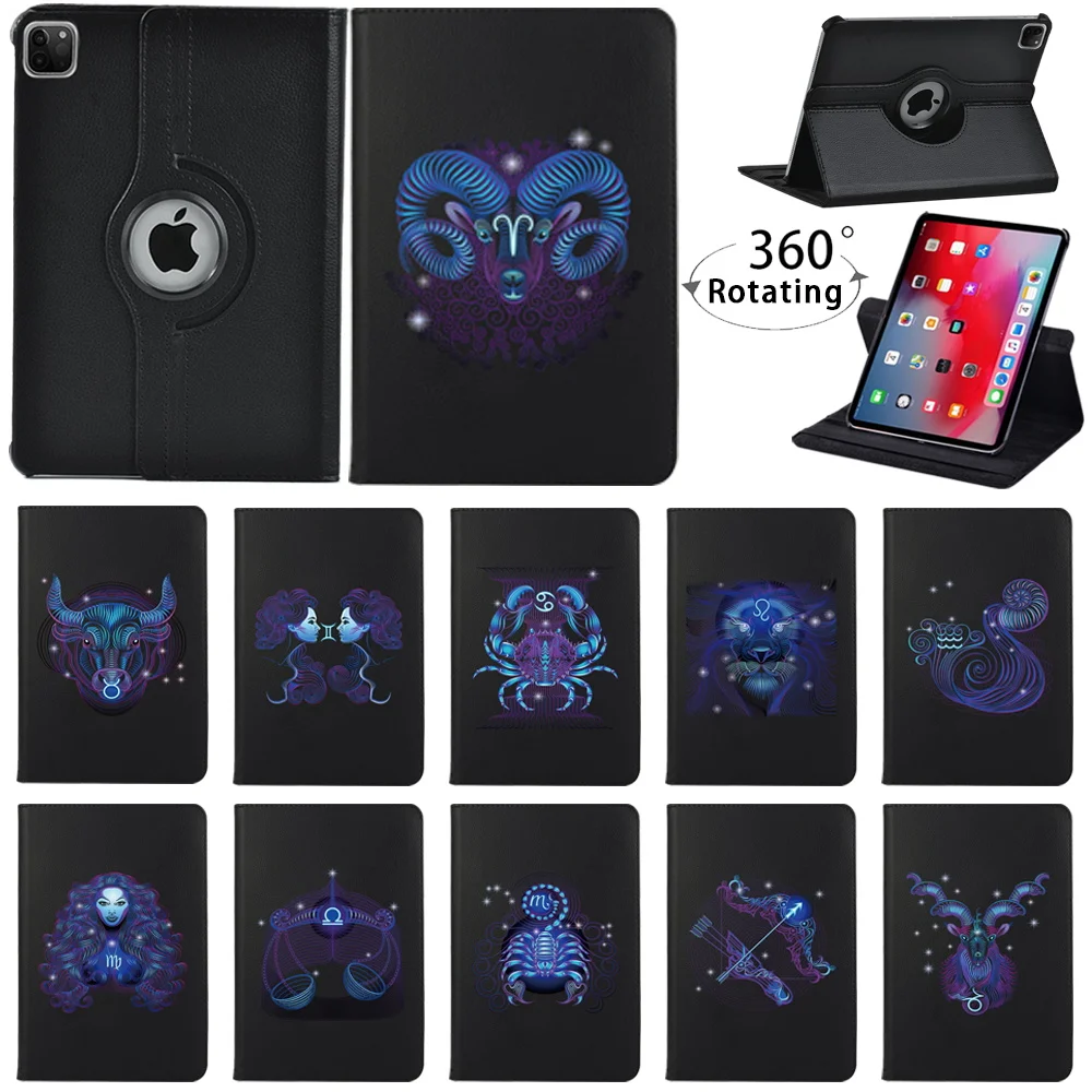 

360 Rotating Case for Apple Ipad Air 1/2 9.7" Tablet Stand Cover for Ipad Air 3 10.5" /Air 4 10.9" Shockproof Protective Shell
