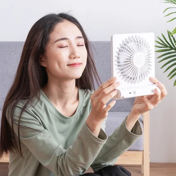 

Portable Mini USB Charging Noiseless Desktop Electric Fan Gift Decoration Small Household Appliances Summer New 2020