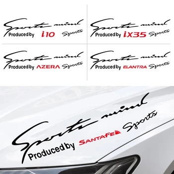 

Car Sports Reflective Lamp Eyebrow Decoration Stickers Decal For Hyundai i20 i30 i40 ix35 solaris tucson creta kona GDI