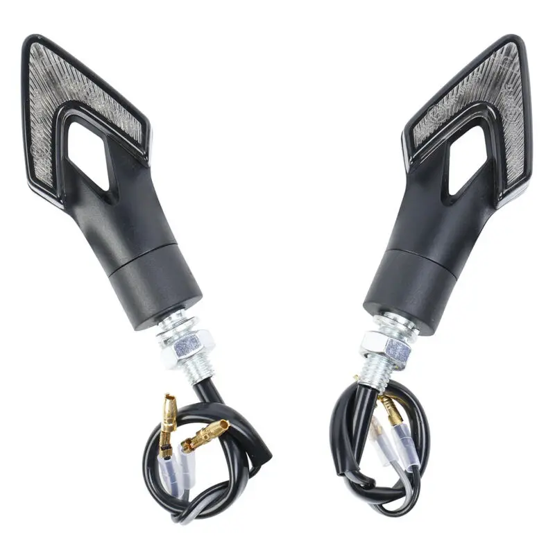 Motorcycle 12 V LED Bulb Turn Signals Indicators Lights 2 wires For Honda Harley Ducati Universal |