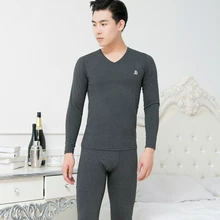 Зимнее термобелье для мужчин, кальсоны, мужская термо-рубашка+ штаны, комплект, теплые тонкие бесследные флисовые пижамы, костюмы, внутренняя одежда для мужчин