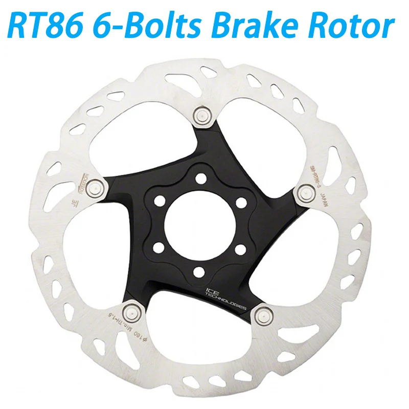 RT86 RT76 6/7 дюймов 160 мм 180 203 дисковый тормоз 6 болты ротор аксессуары части