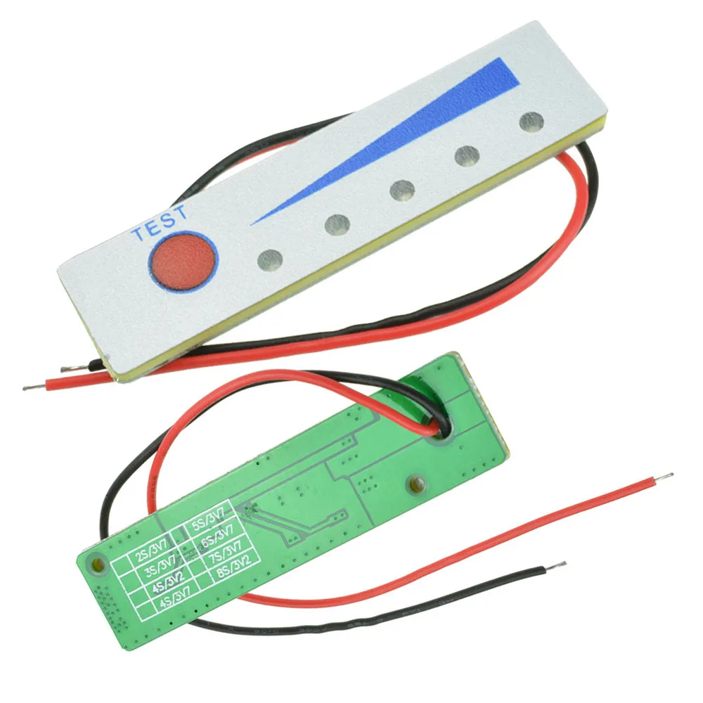 Индикатор емкости литий ионных литиевых батарей 2S/3S/5S/6S 12V BMS 18650|Тестеры