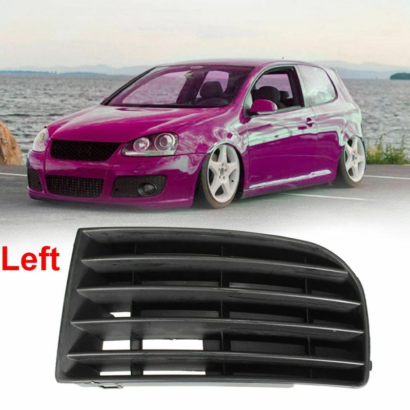 Топ! передний бампер Нижняя решетка левая пассажирская сторона для Golf MK5 2004 2009| |