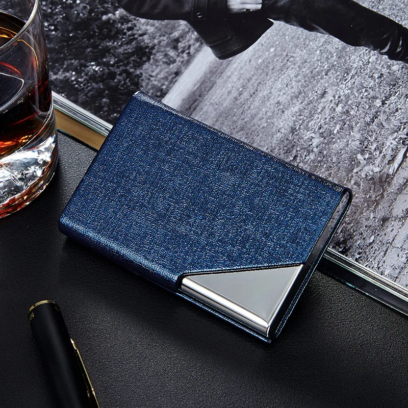 Производители оптом из нержавеющей стали Cardcase металлическая Именная Карта держатель подарок рекламный бизнес подарок индивидуальный логотип