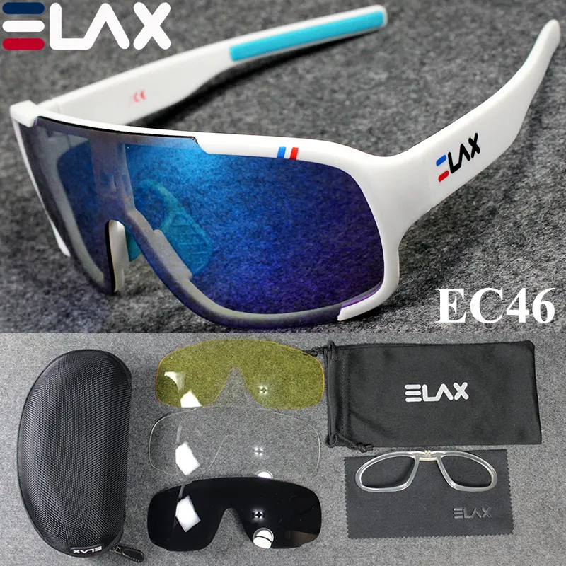 Новинка, уличные велосипедные очки UV400, для мужчин и женщин, для горного велосипеда, велосипедные солнцезащитные очки, MTB, спортивные велосипедные очки - Цвет: EC46