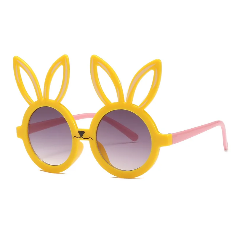 New children's cartoon sunglasses bunny fashion sunglasses rabbit ears cute baby