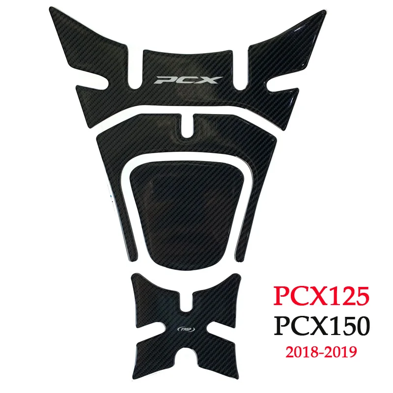 CPX Подлинная углеродное волокно moto rcycle наклейка топливный бак Накладка для pcx125 pcx150 moto