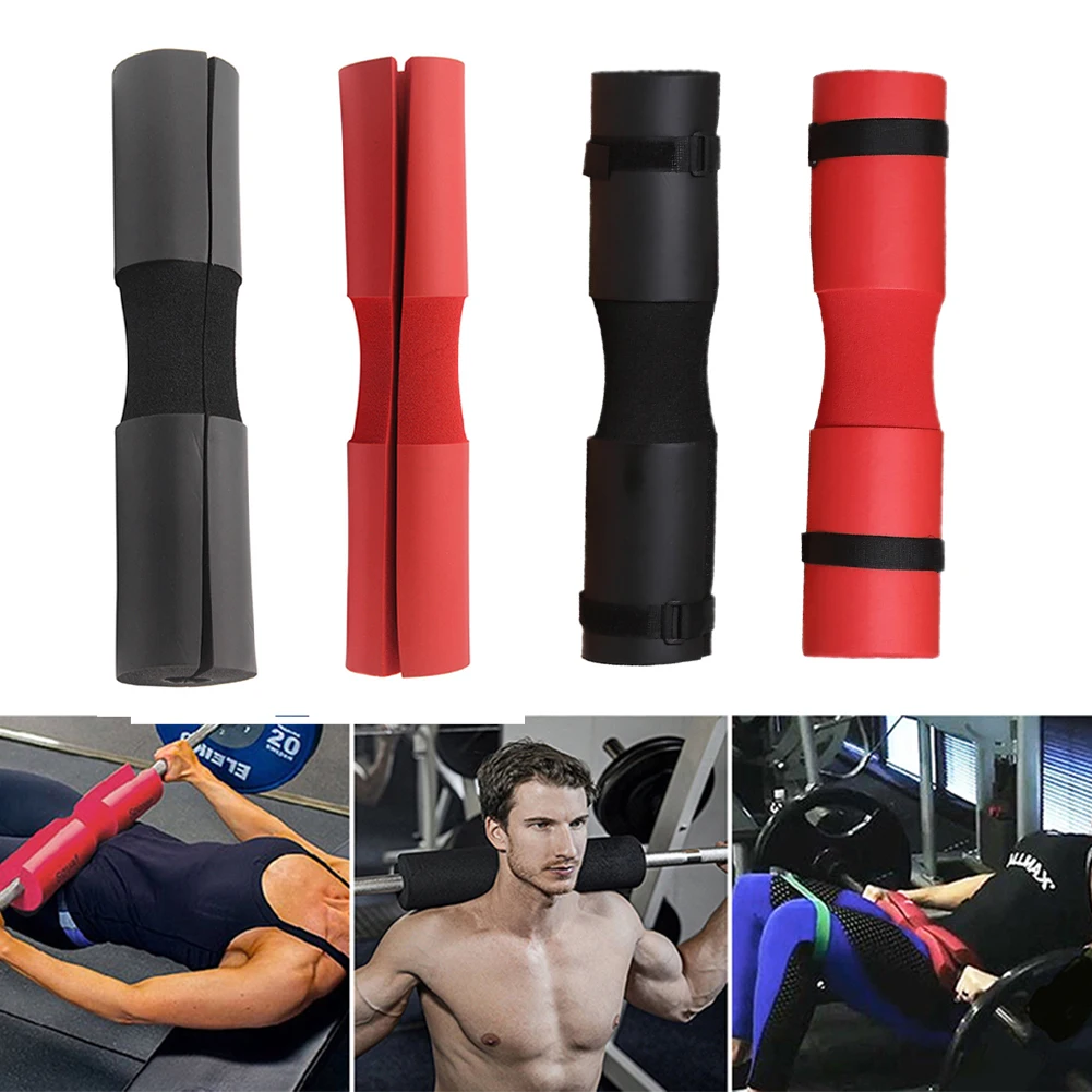 

45*10CM Foam Barbell Pad Cover For Gym Weight Lifting Cushioned Squat Shoulder Back Support Neck & Shoulder Protective Pad