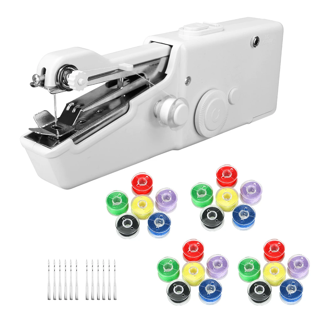 Portable Cordless Mending Machine with Sewing Kit & Storage Bag SINGER Stitch Quick Portable Cordless Mending Machine with Sewing Kit & Storage Bag SINGER Stitch Quick