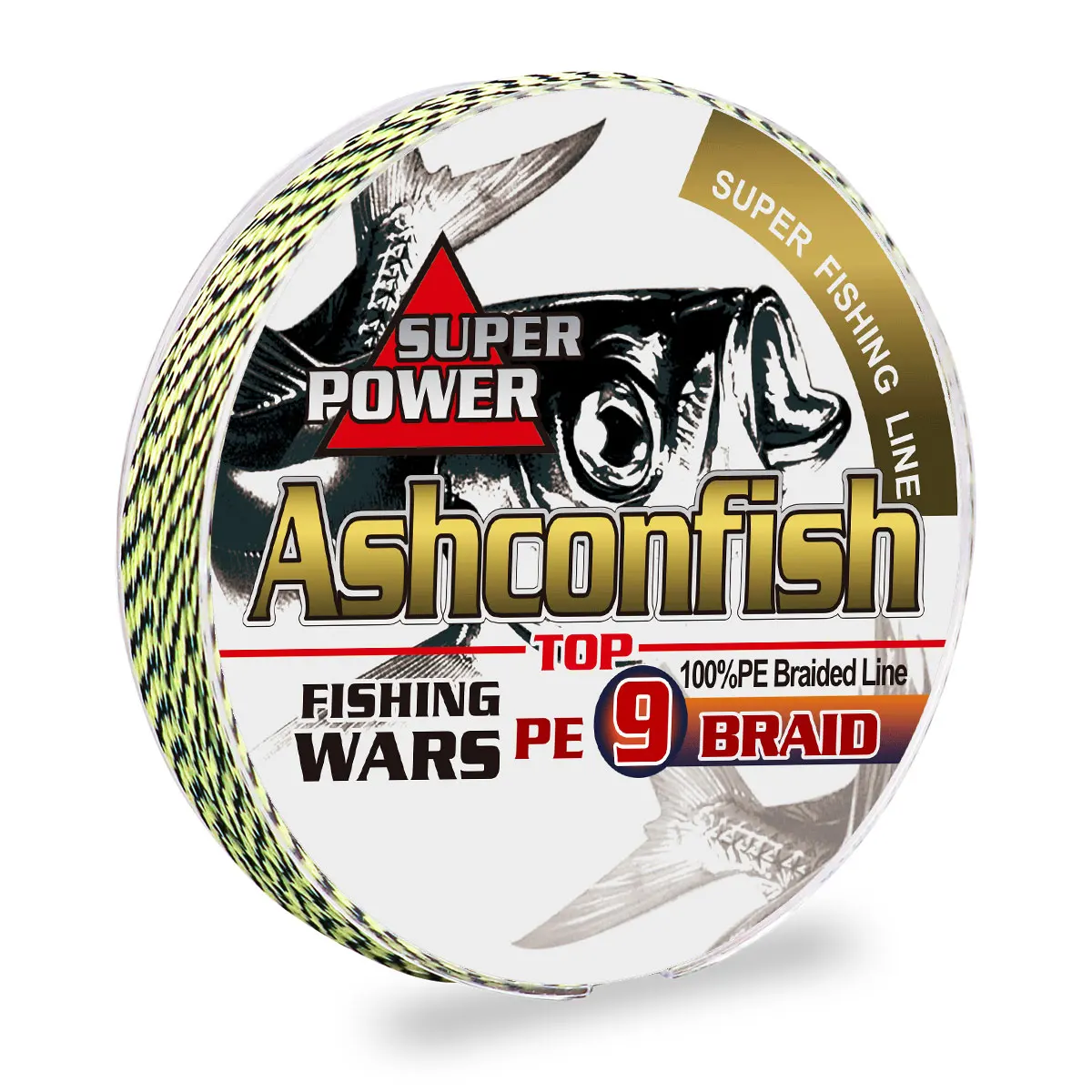 Produto de Pesca Trançado de Linha de Pesca Fio do Gelo do Mar Super Strong 300m 9 Vertentes 15 20 25 30 45 50 60 70 80 90 100lb pe Fio 100m