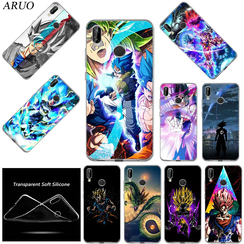 Dragon Ball Z Cool Soft Phone Case for huawei honor X10 9C 30 20 Pro 9X 10 Lite 9S 9A 10i 20i 8A 8S 8C 8X Max Y5P 7S 20e cover