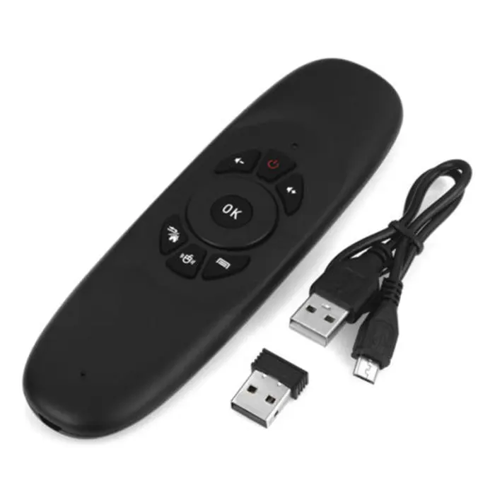 2,4 г Air mouse перезаряжаемая Беспроводная Клавиатура дистанционного управления для Android tv Box компьютера OUJ99