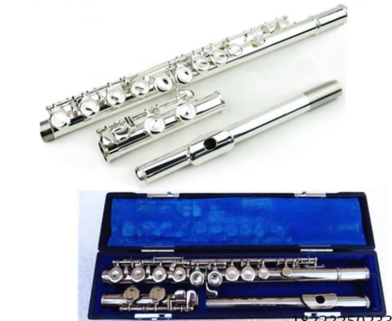 

2019 new arrival flute 211SL play music instrument 16 closed hole E key music C tune flute copper Nickel Free shipping