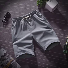 Summer style Men Running Shorts Slim Solid Color Basketball Fitness Sport Surf Board Short Pants Beach Shorts Homme
