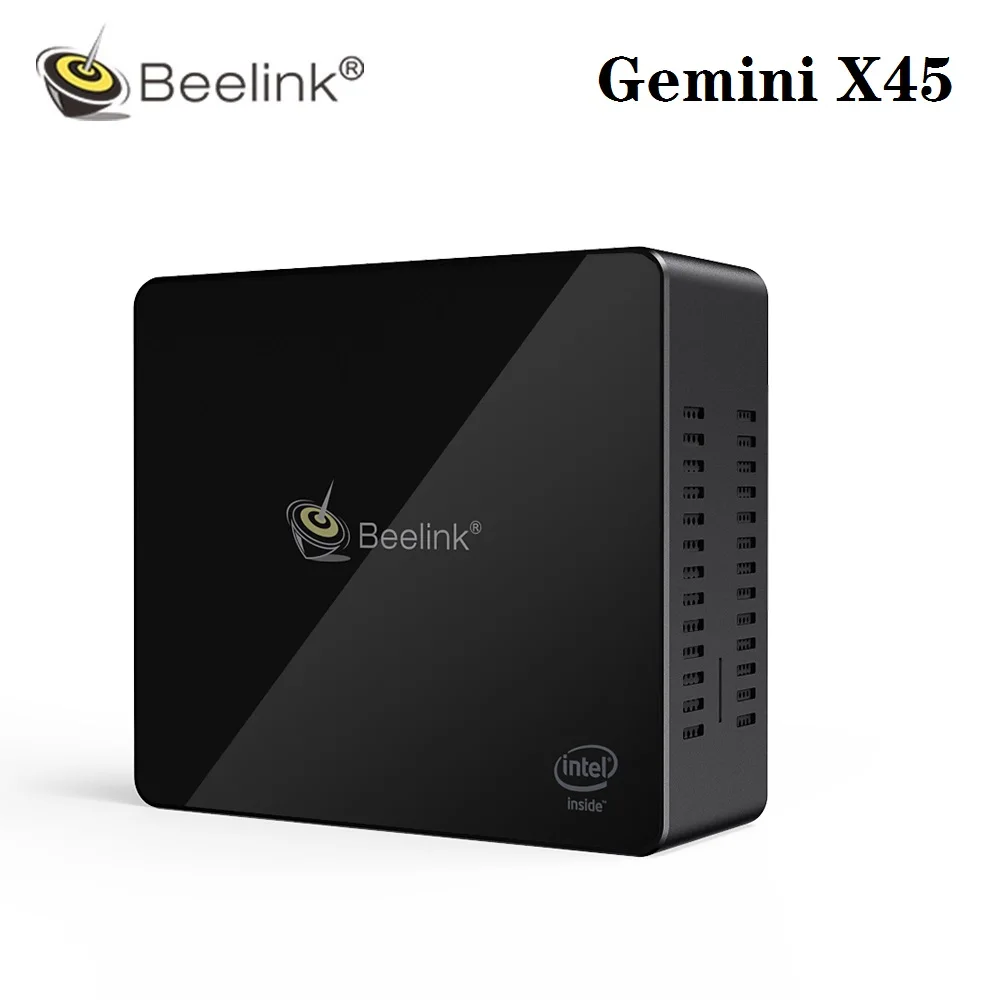 Beelink Gemini X45 Mini PC J4105 Win10 8 Гб RAM 128 ГБ 256 MSATA SSD Dual HDMI 4K USB 3 0 Wifi BT NUC Windows Linux HTPC VS X55 |