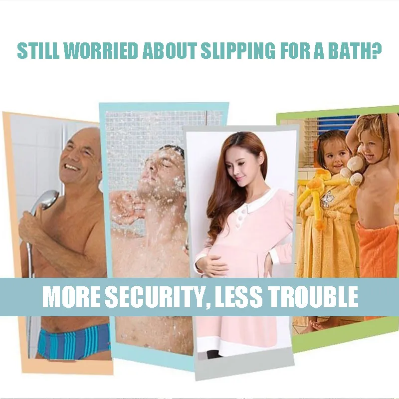 Безопасный нескользящий коврик для ванной и душа, пластиковые накладки для ванной и кухни, распродажа