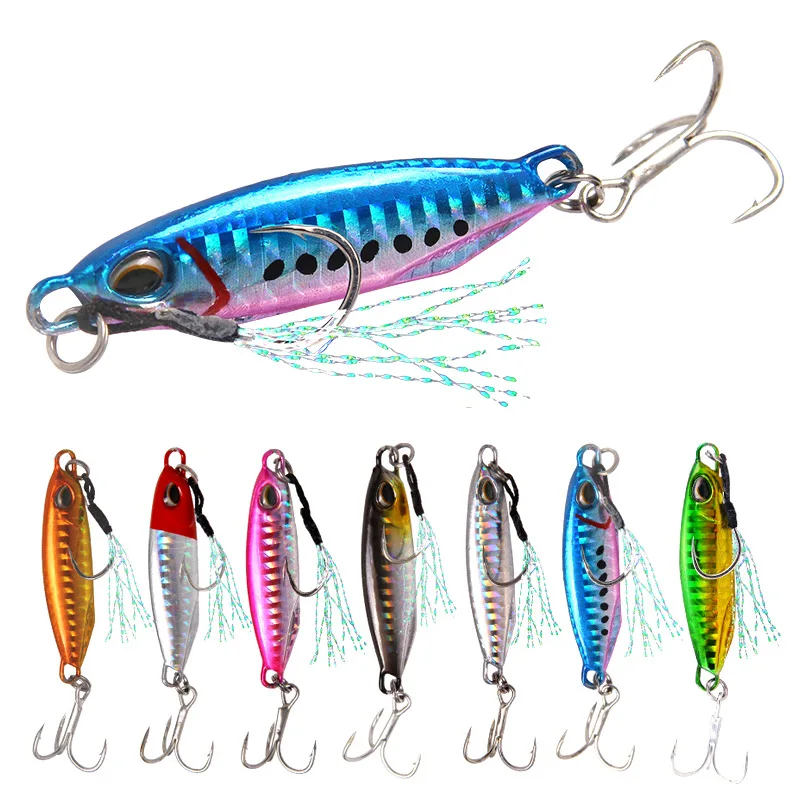 

Short version fishing bait small iron plate lead fish sequins shore cast mackerel seawater freshwater simulation bait