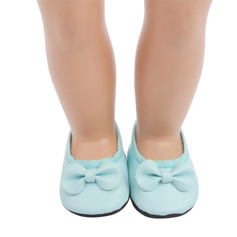 18 дюймовая кукольная одежда для девочек, меховой костюм, розовые штаны, расклешенные брюки с обувью, американское платье для новорожденных, детские игрушки, размер 43 см, детские куклы c701
