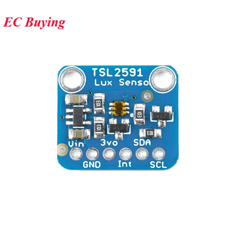10 Stück/1 Stück TSL2591 Hochdynamischer digitaler Lichtsensor Breakout-Modul Range Lux IR Infrare Vollspektrumdioden Erkennen für Arduino – Detail 4