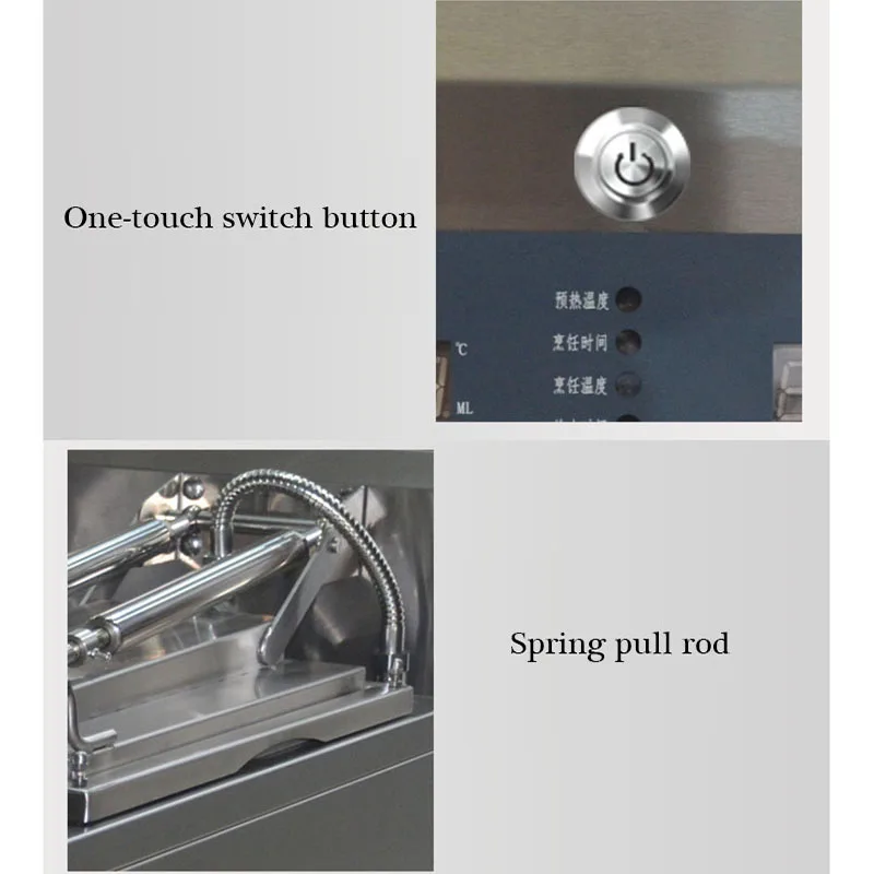 HBLD Commercial Electric Pancake Machine Desktop Frying Pan Frying Pancake Electric Baking Pan Fried Dumpling Machine