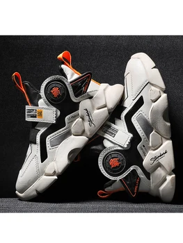 

Soft comfortable shoe leathe+mesh sneaker rubber unisex girls boys kids shoe flexible casual shoes all seasons teni toddler shoe