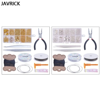 

Single Ring Lobster Clasp Tail Chain Clip Buckle DIY Rings Earrings Jewelry Making Materials Tool Set Repair Supplies