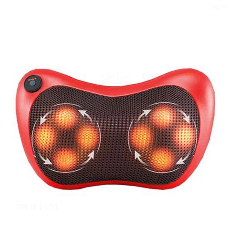 Sale Shiatsu Massage Pillow Infrared Heating Neck Shoulder Back Body Massager Device Cervical Health Care Massageador