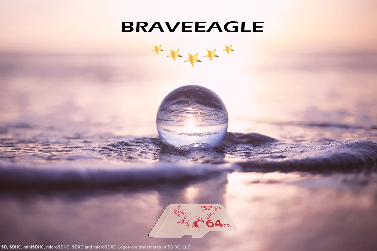 Карта памяти BRAVEEAGLE 32GB 128GB microSD карта 64GB Class 10 для переключателя/Nikon/телефона/камеры