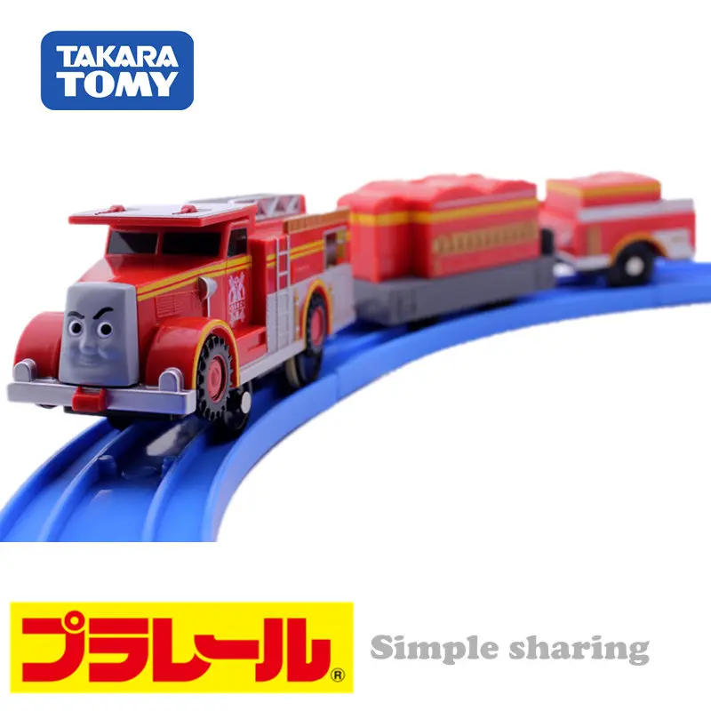Takara Tomy Tomica Plarail Стандартный Флинн модель пожарного двигателя комплект литых