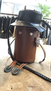 

2020 Stickman Small Shoulder Bag Fashion Cylinder Bag