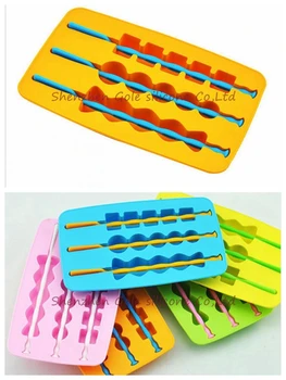 

200pcs/lot Luo Hasi candied fruit multipurpose modeling ice box [boxed] - ice mold summer selling goods